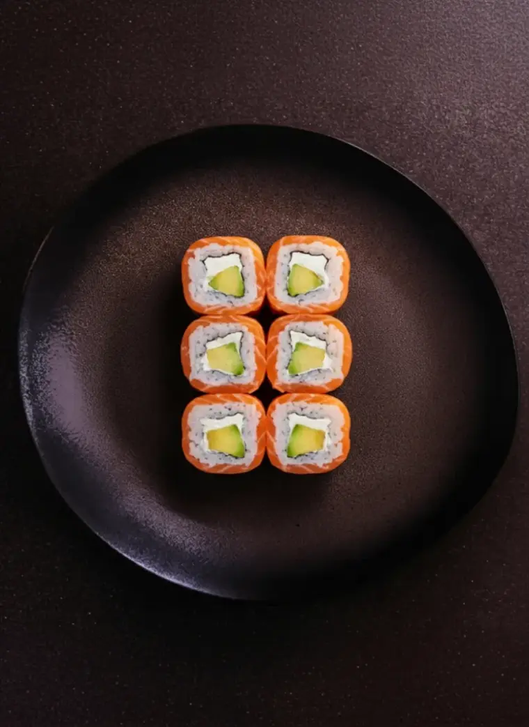 SALMON AVOCAT CHEESE x6