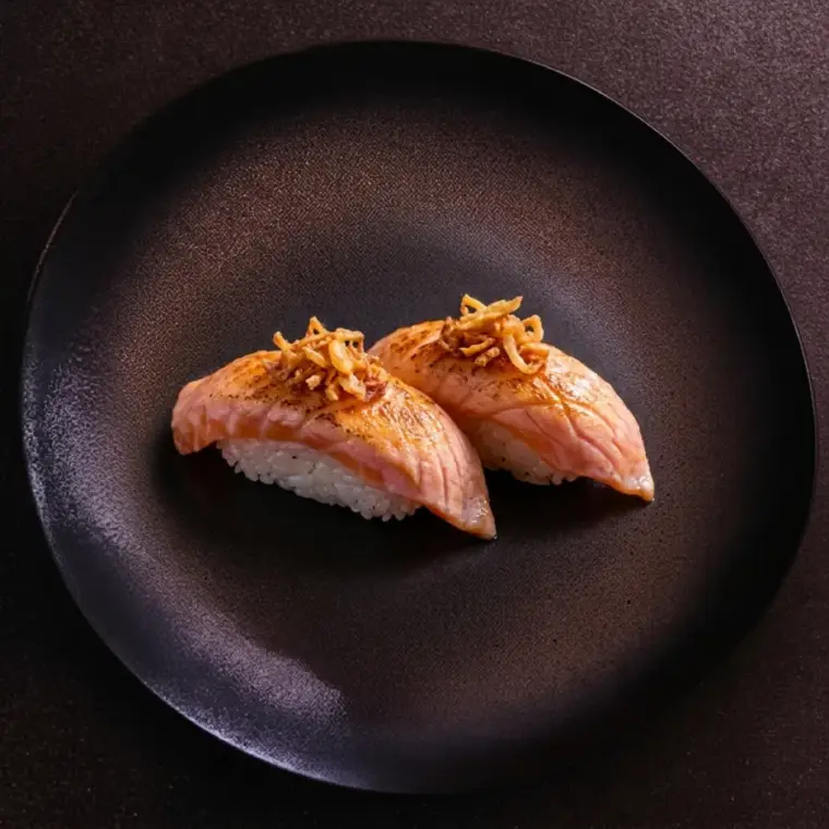 SUSHI saumon TATAKI x2