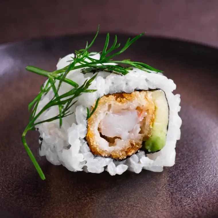 GREEN ROLL CREVETTE TEMPURA