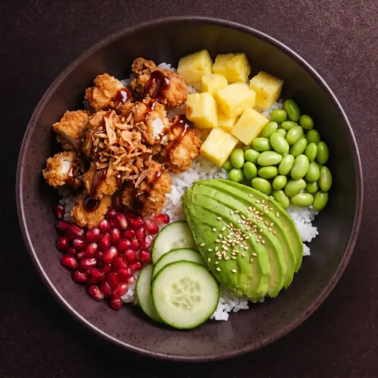 POKE BOWL POULET CRISPY