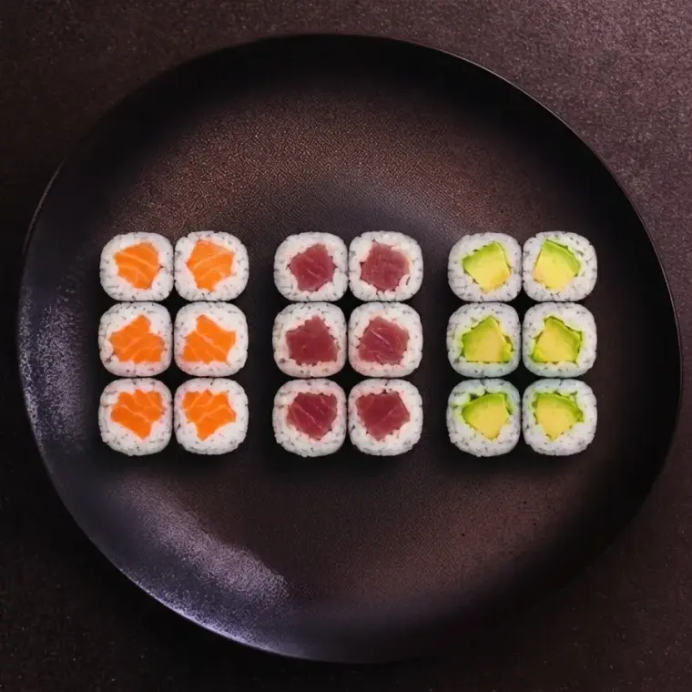 Menu maki addict x18
